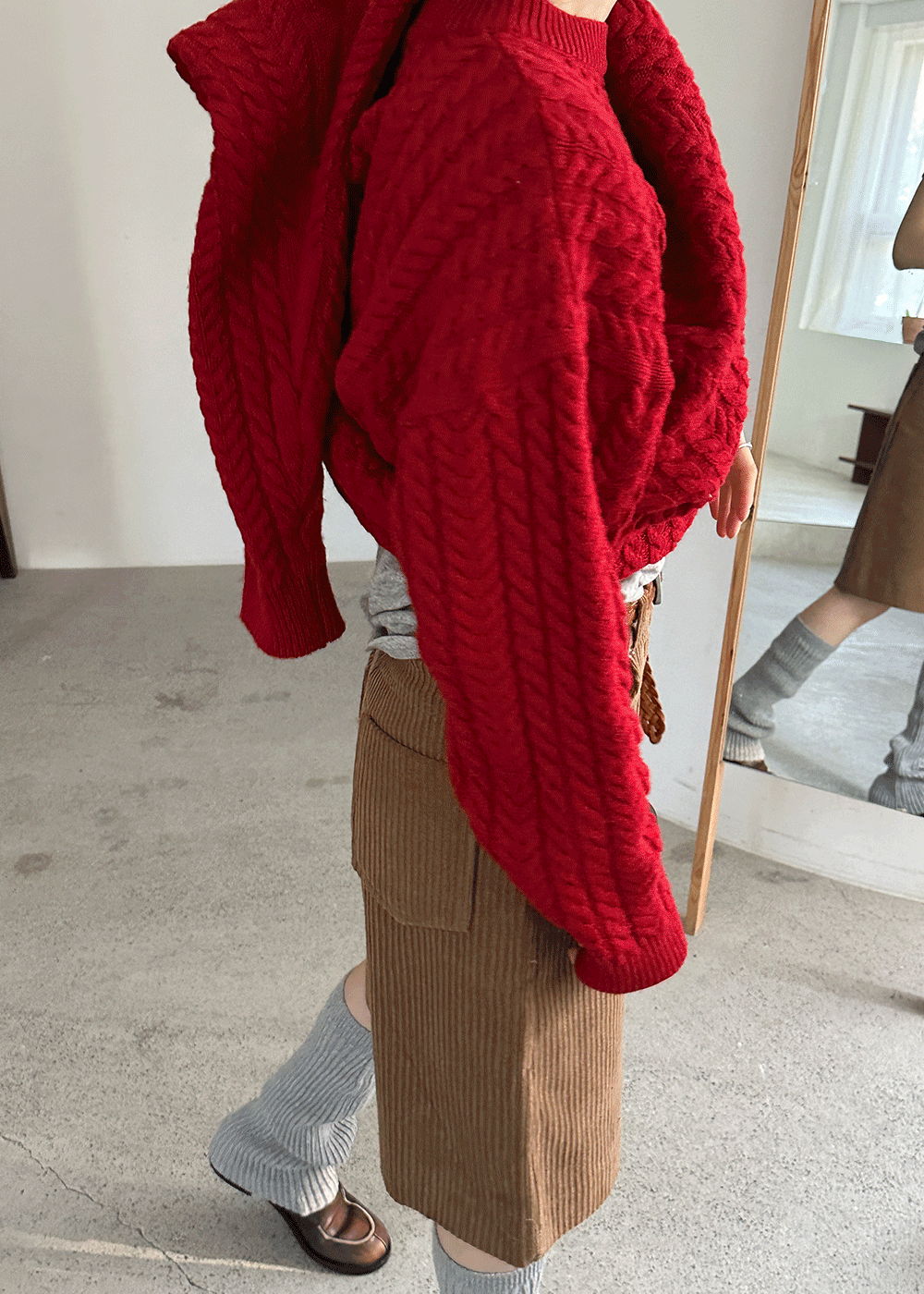 Mario cable knit