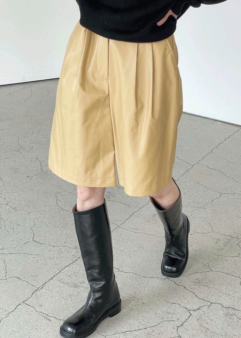 River leather pants
