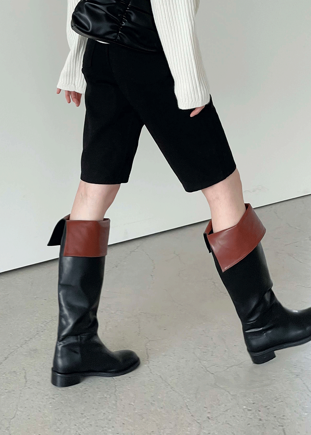 Long fold boots