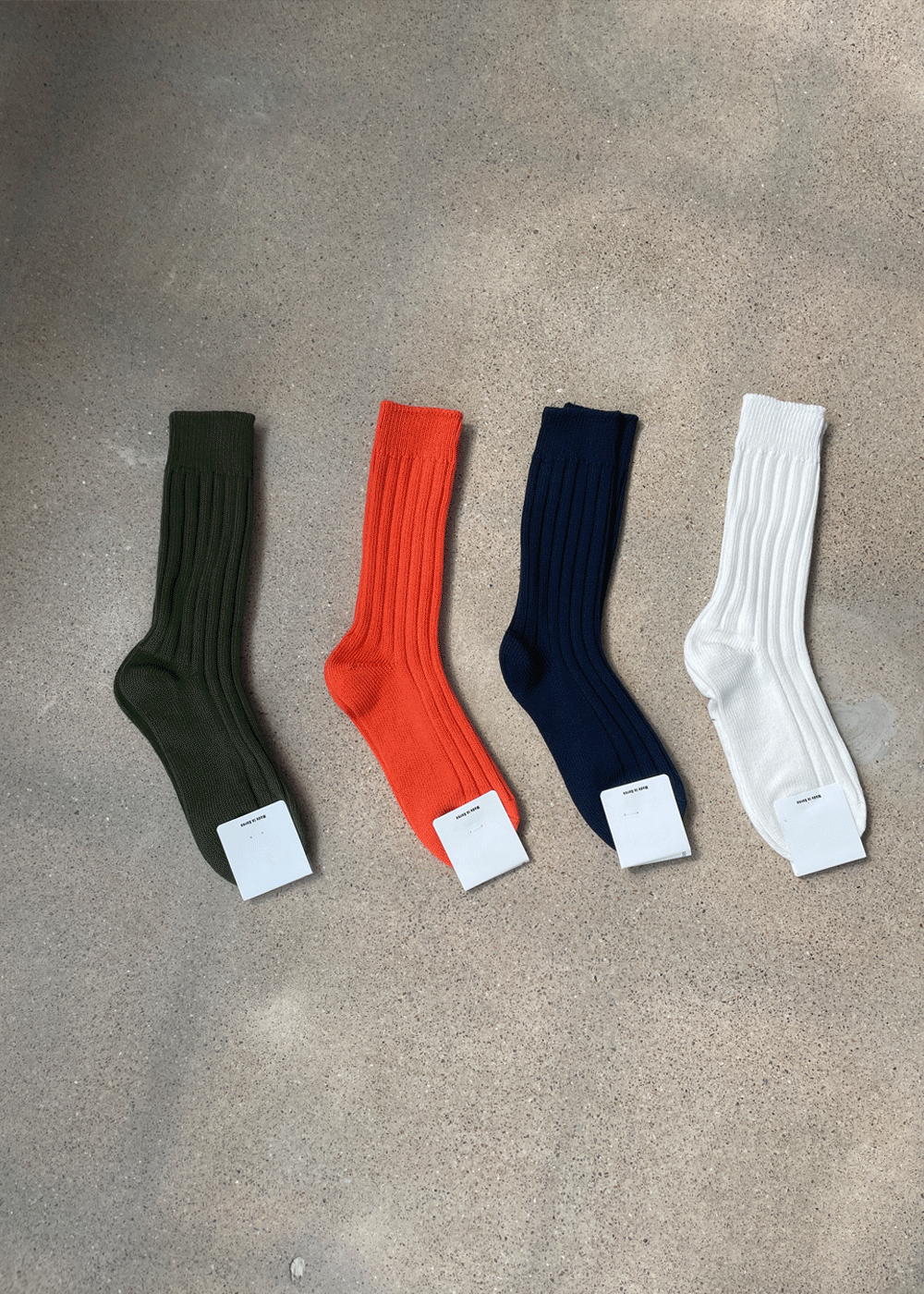 Knit golgi socks