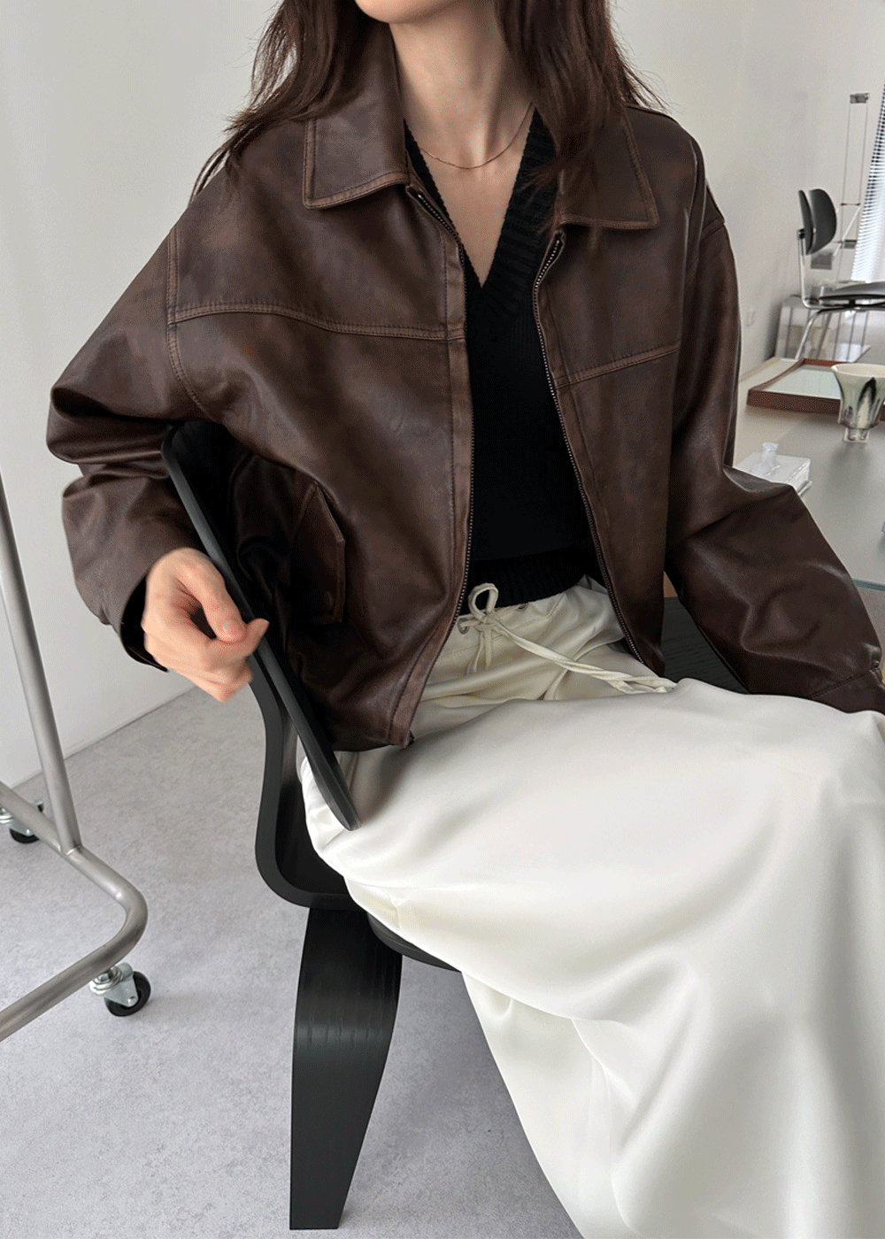 Marco leather jacket